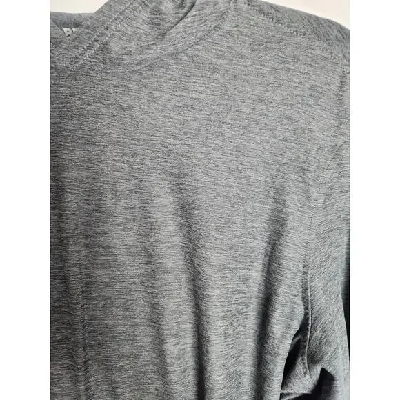 Bearbottom Mens Technical Hoodie sz L heathered gray outdoors hiking camping - Picture 2 of 7